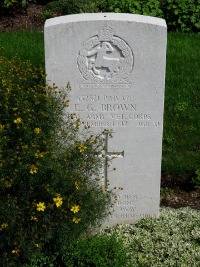 Klagenfurt War Cemetery - Brown, Eric George